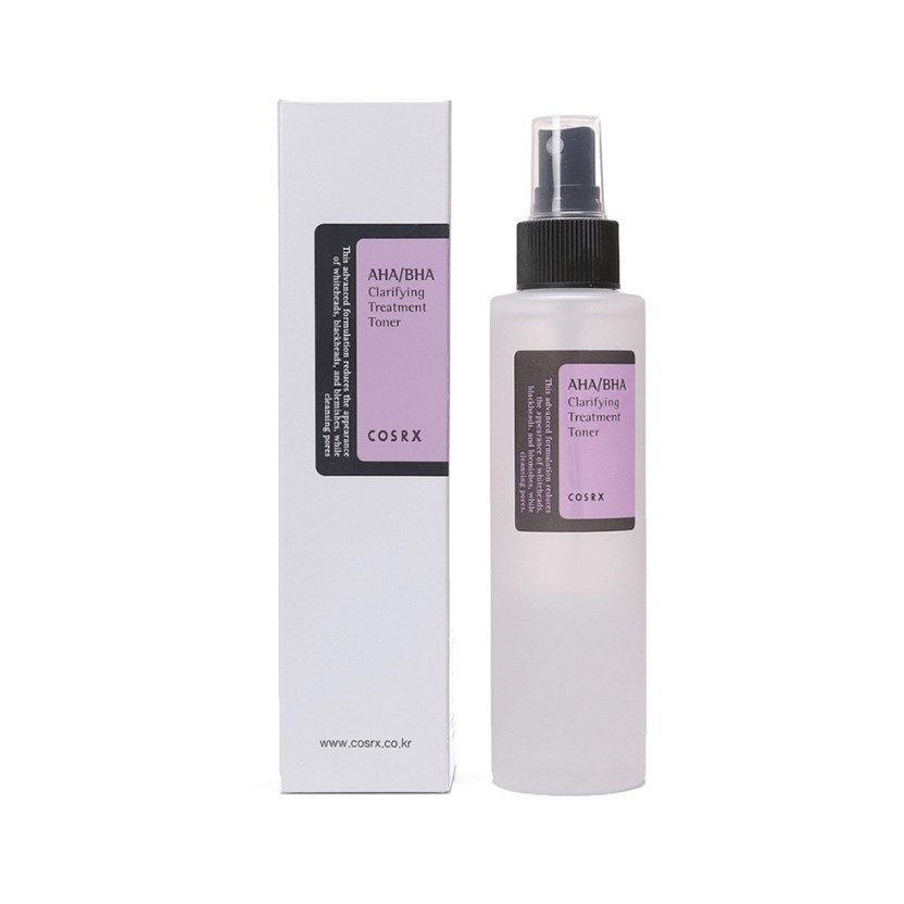 COSRX AHA/BHA CLARYFING TREATMENT TONER, LOCION EXFOLIANTE